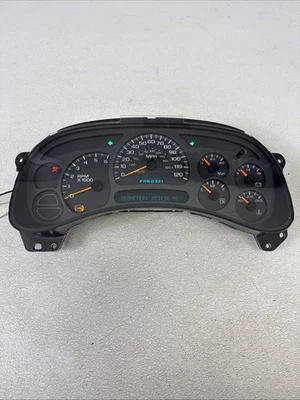 03-06 Chevy GMC Silverado Yukon Sierra Suburban Velocímetro Cluster OEM PROBADO Foto 1 de 4