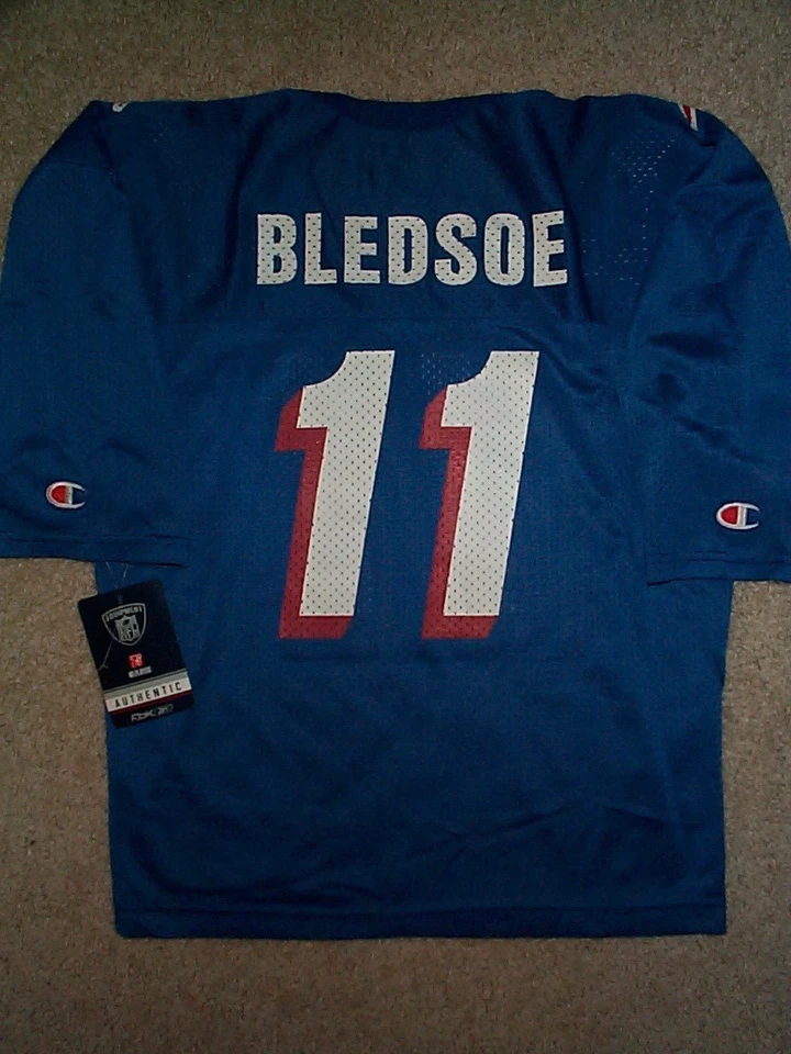 Camiseta deportiva de los New England Patriots DREW BLEDSOE nfl JUVENTUD NIÑOS NIÑOS NIÑOS (xl 18-20 Foto 1 de 2