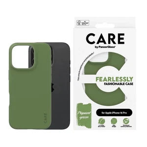 CARE by PanzerGlass® Fashionable Case Grün iPhone 16 Pro - Bild 1 von 4