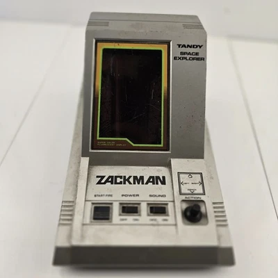 De colección Zackman TANDY SPACE EXPLORER 60-2185 Radio Shack Juego Mesa FUNCIONA Foto 1 de 4