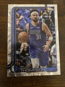 2025-26 Topps Klay Thompson Diamante Foil Dallas Mavericks #17 Baloncesto NBA - Imagen 1 de 3