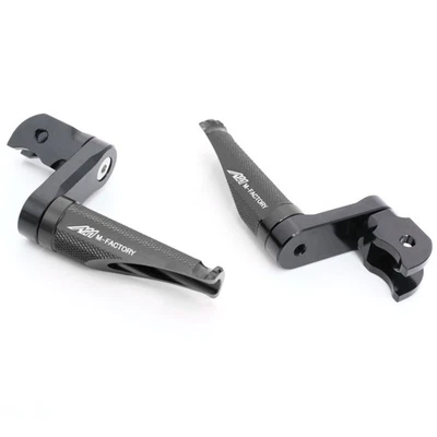 Clavijas delanteras negras Shinobi 40 mm inferiores para Kawasaki Versys 1000 12-14 13 Foto 1 de 4