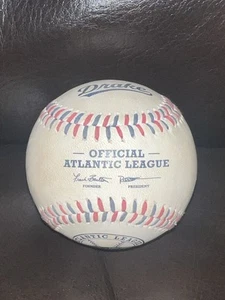 DRAKE OFFICIAL GAME USED ATLANTIC LEAGUE BASEBALL USED FROM 2022-2024 - Bild 1 von 6