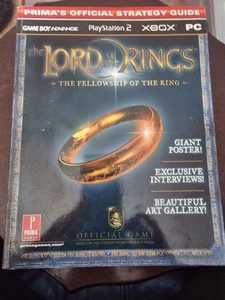 The Lord Of The Rings The Fellowship Of The Ring Prima's Official Strategy Guide - Picture 1 of 2
