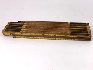 Regla de extensión de madera Craftsman modelo 3931 extensión de latón 72" - Imagen 1 de 13