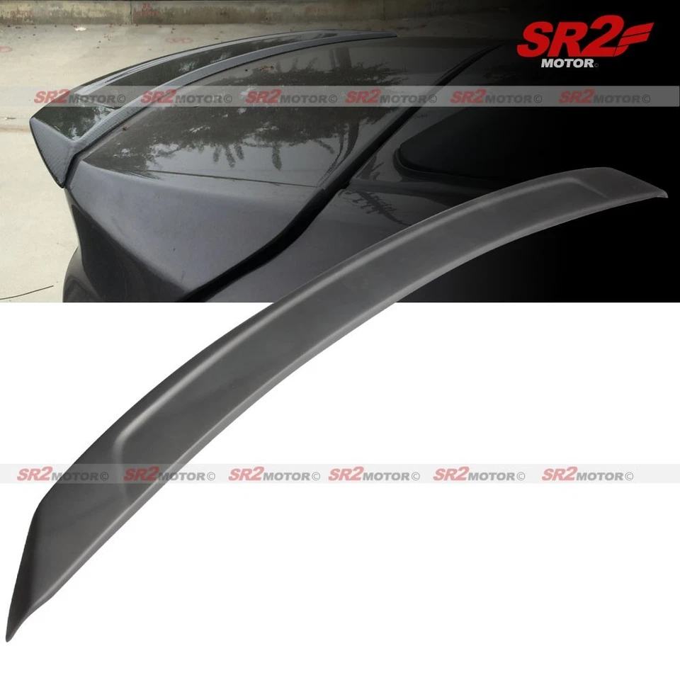 Para 11-17 Toyota Sienna LE SE Add-on asa de extensão de spoiler de teto sem pintura - Imagem 1 de 4