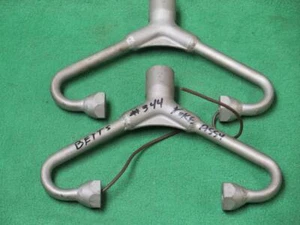2 NOS BETTS MACHINE CO WARREN SNAP SEAL 344 LAMP LIGHT WIRING FIXTURE YOKE ARM - Imagen 1 de 1