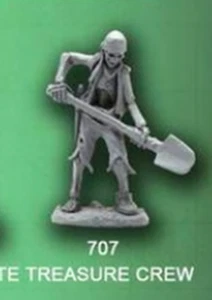 "Brinewind 707 Skeleton Pirate" Bones 5 Reaper Miniatures Kickstarter D&D undead - Picture 1 of 1