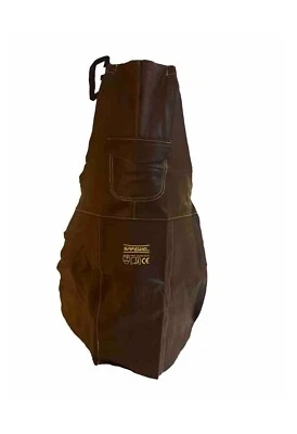 Premium Brown Hide Leather Welders Welding Carpenters / Gardeners Safety Apron
