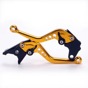Leve Frizione Brevi Per Yamaha YZF-R125/125R 2008-2012 2011 2010 Oro - Foto 1 di 2