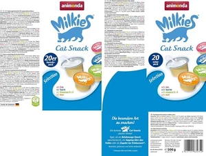 animonda Milkies Selection (20 Cups à 15 g), leicht verdauliche Katzenmilch für - Bild 1 von 6