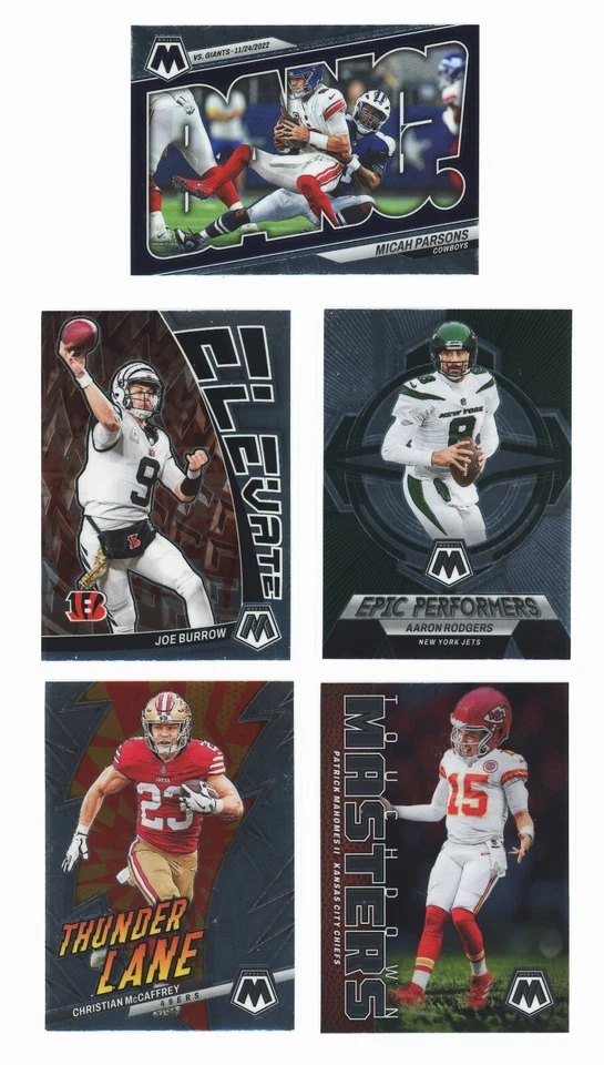 2023 Panini Mosaic Football INSERTS (BUY 3 GET 1) You Pick - Complete Your Set - Image 1 of 1