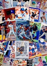 MLB Single Trading Cards Mike Piazza Los Angeles Dodgers New York Mets