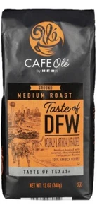 Cafe Ole Taste Of DFW Ground Coffee Medium Roast 12 Oz Bag New Flavor - Picture 1 of 5