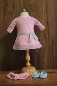 American Girl TRULY ME LILAC DRESS Meet Outfit- Purple Dress Undies Shoes - Picture 1 of 9