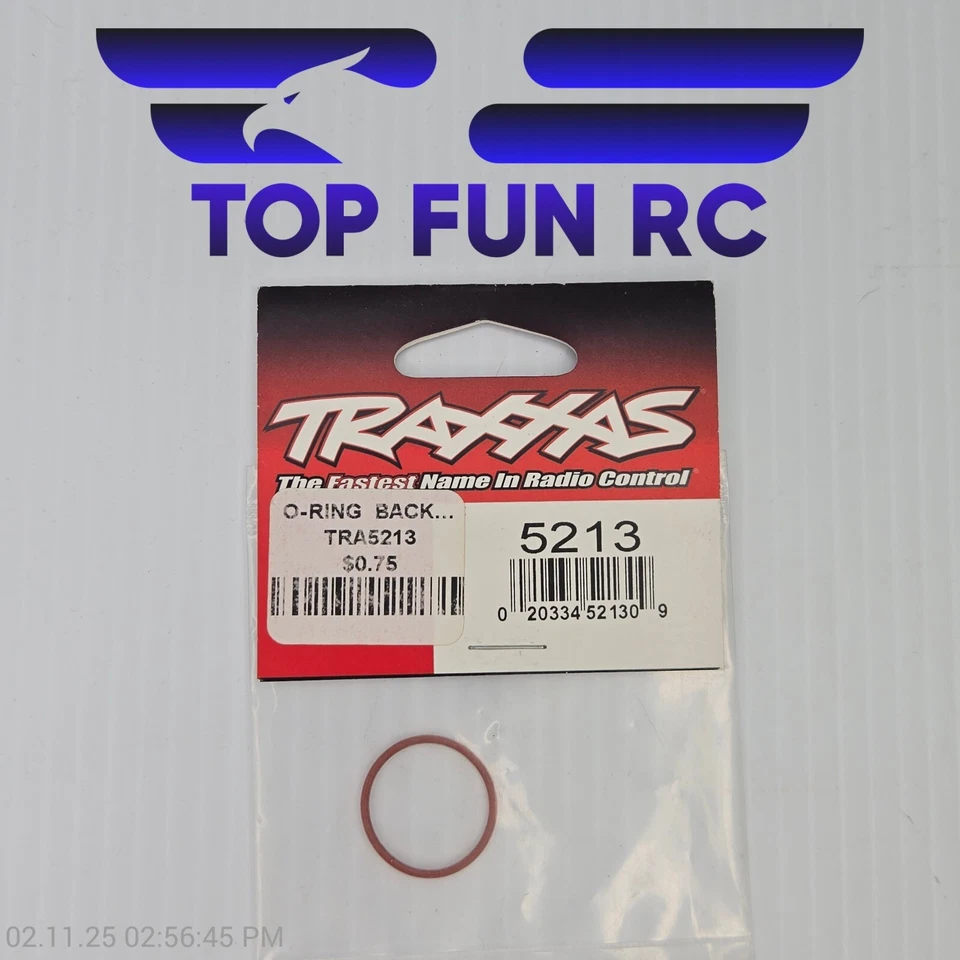 Traxxas 5213 Engine Backplate 20x1.4mm O-Ring Revo T-Maxx Jato - Image 1 of 1