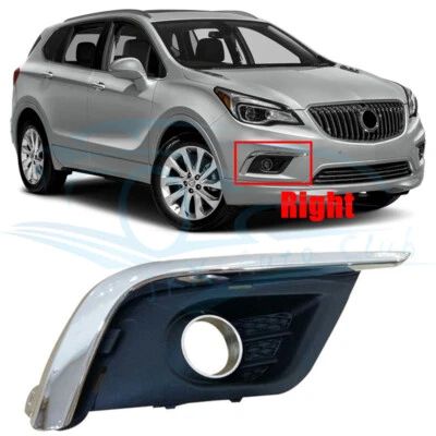 Cubierta de rejilla de luz antiniebla para parachoques delantero derecho Buick Envision 16-2018 con cromo s Foto 1 de 4