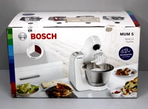 Bosch MUM Serie 4 Styline Küchenmaschine 3,9L Anthrazit/Silber MUM58258 NEU - Bild 1 von 3