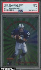 1998 Bowman's Best Performers #BP1 Peyton Manning Colts RC Rookie HOF PSA 9