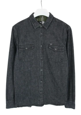 Rip Curl The Denim L/S Hombres Camisa Grande Bolsillos Pecho con Botones - Imagen 1 de 4