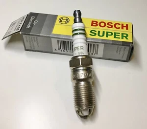 Bosch HGR7KQC Zündkerze 0242235607 passt für Audi Spark Plug candela di accensio - Picture 1 of 5