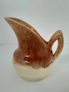 Pates Pottery Australia Brown And Cream Jug - Picture 1 of 7