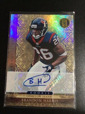 PH) 	2011 Panini Gold Standard Autographs Silver AUTO Brandon Harris #74/499 - Image 1 of 2