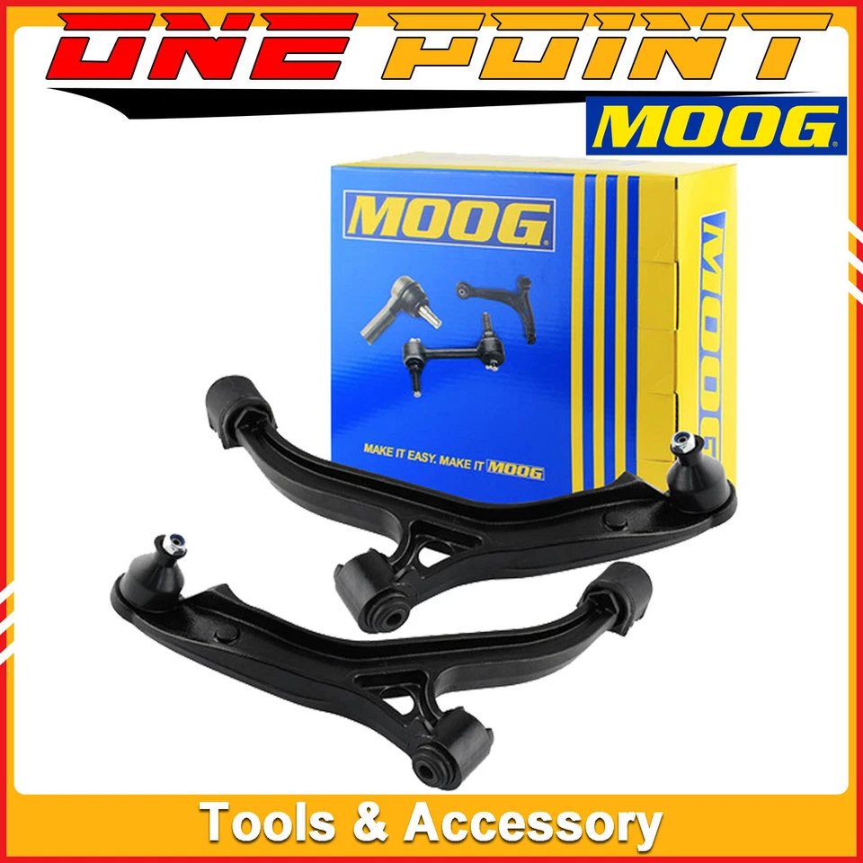 MOOG Front Lower Control Arm w/Ball Joint Assembly Pair For 01-07 Dodge Caravan - Image 1 of 4