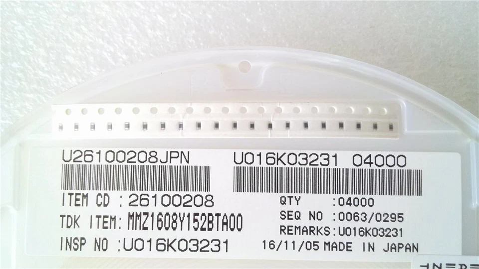 20 x Ferritperlen/ EMI-Unterdrückung - 1,5 kOhm - 300 mA - 25% - SMD 0603 - NEU - Bild 1 von 1