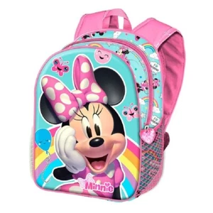 Disney Minnie Arcoíris Mochila 3D Escuela Infantil Tiempo Libre - Imagen 1 de 4