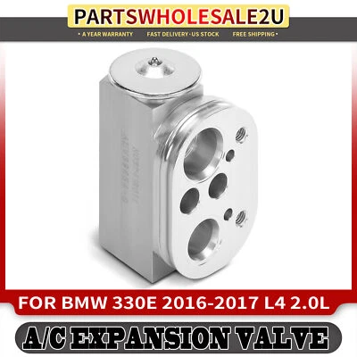 Aluminum AC A/C Expansion Valve for BMW 330e F30 2016-2017 L4 2.0L 64119396223 - Image 1 of 4