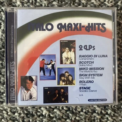 Italo Maxi Hits Cd  Various 1985-2010 Rare 2 X Cd Italo Disco - Bild 1 von 4