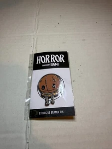 BAM! Horror Trick 'R Treat Sam Exclusive Enamel Pin Unisex Common Collectible - Picture 1 of 2