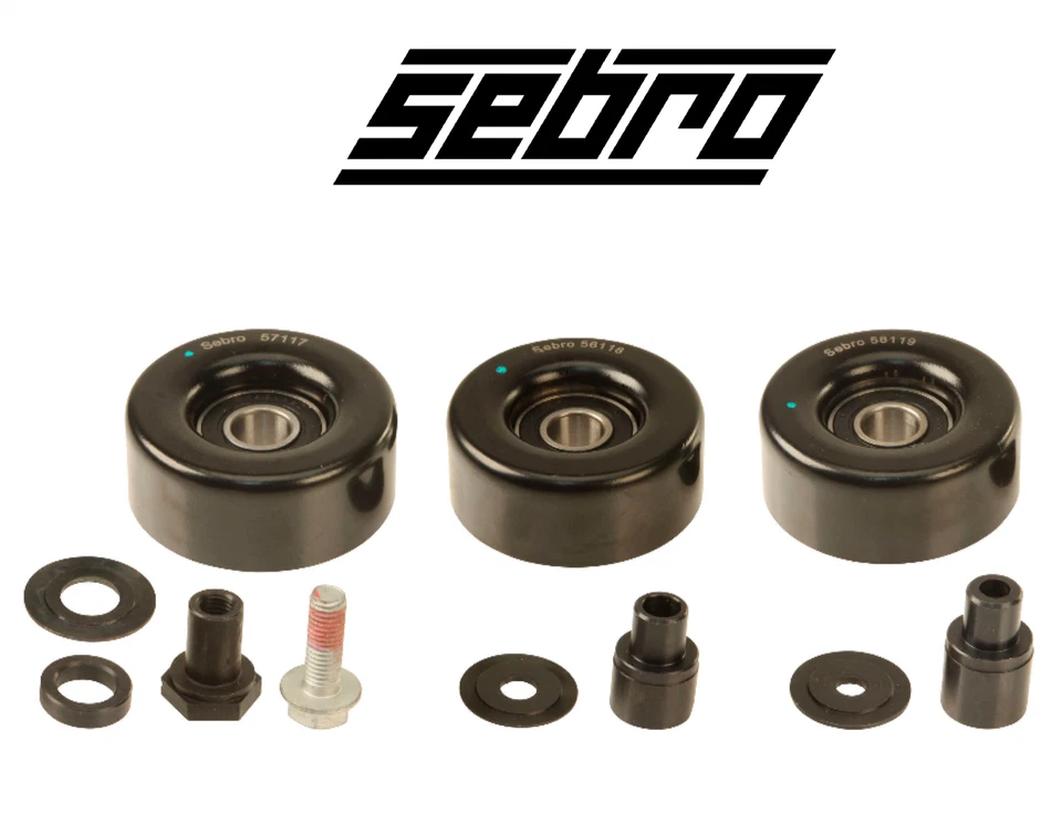 Belt Tensioner Idler Roller Pulley Kit SEBRO for Porsche 911 Boxster Cayman - Image 1 of 1