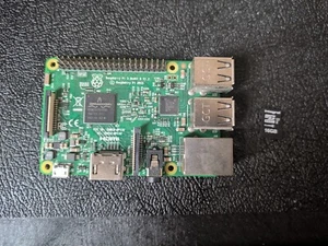Raspberry Pi 3 Model B Quad Core 1.2ghz 64bit CPU 1gb RAM WiFi w/16gb sd card - Picture 1 of 2