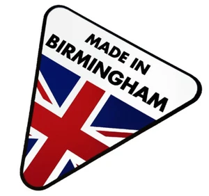 Pegatina blanca hecha en Birmingham - Austin Mini 1275GT Land Rover Metro Maestro - Imagen 1 de 1