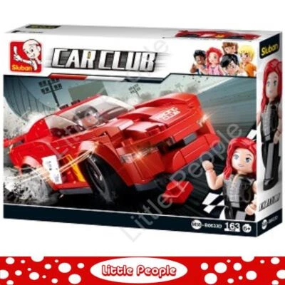 Sluban Compatible Building Blocks Car Club Bird Red - Image 1 of 2