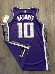 Domantas Sabonis Sacramento Kings Autograph Signed Jersey! Psa Coa  - Picture 1 of 3