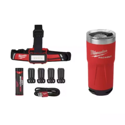 Milwaukee 2115-21 Low-Profile Headlamp 600 Lumens LED REDLITHIUM USB - Изображение 1 из 2