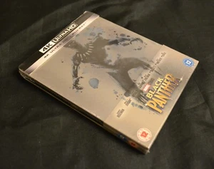 4K & Blu Ray Movie Steelbook - Marvel Black Panther 2018 - Picture 1 of 7