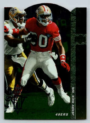 1994 SP Die Cuts #194 Jerry Rice (ref 220426) - Image 1 of 2