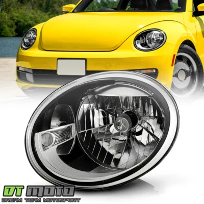 Farol tipo halogênio para 2012-2019 Volkswagen Beetle lado esquerdo do motorista - Imagem 1 de 4