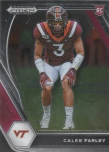 2021 Panini Prizm Draft Picks Caleb Farley #138 Rookie - Picture 1 of 2
