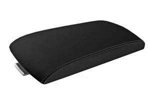 Fits 2009-2019 Ford Flex PVC Console Lid Pull Over Armrest Cover Gray Stitch - Picture 1 of 11