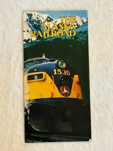 The Alaska Railroad Travel Brochure Guide Map McKinley Park Route Anchorage AK - Picture 1 of 5