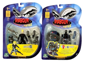 Diabolik "Eva Kant + D-Extreme" cm. 12/13 circa articolato con accessori - Imagen 1 de 2