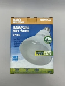 SATCO S7241 23R40/CFL/27/120V Lamp 23W - Picture 1 of 4