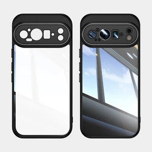 For Google Pixel 9 Pro XL/9/8A Shockproof TPU Case Case Tempered Glass Cover - Picture 1 of 55