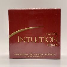 INTUITION For Men By Estee Lauder EDT Cologne Spray 100ml 3.4oz, New & Sealed