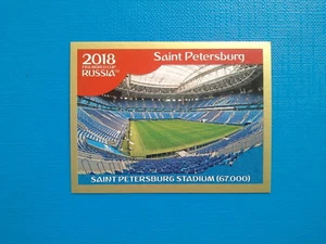 Figurine Panini World Cup Russia 2018 Gold n. 15 Saint Petersburg Stadium - Imagen 1 de 1